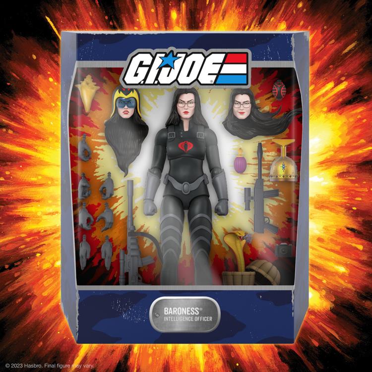 G.I. Joe ULTIMATES! Baroness (Black Suit Ver.) Action Figure Gallery Image 5