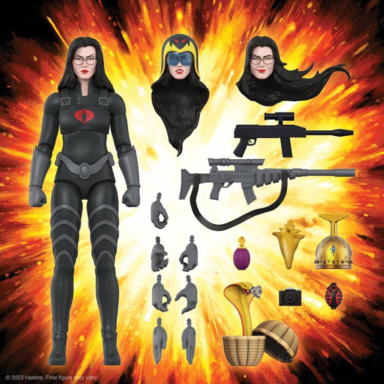 G.I. Joe ULTIMATES! Baroness (Black Suit Ver.) Action Figure Gallery Image 4