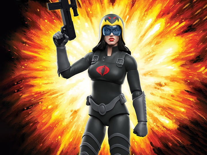 G.I. Joe ULTIMATES! Baroness (Black Suit Ver.) Action Figure Gallery Image 1