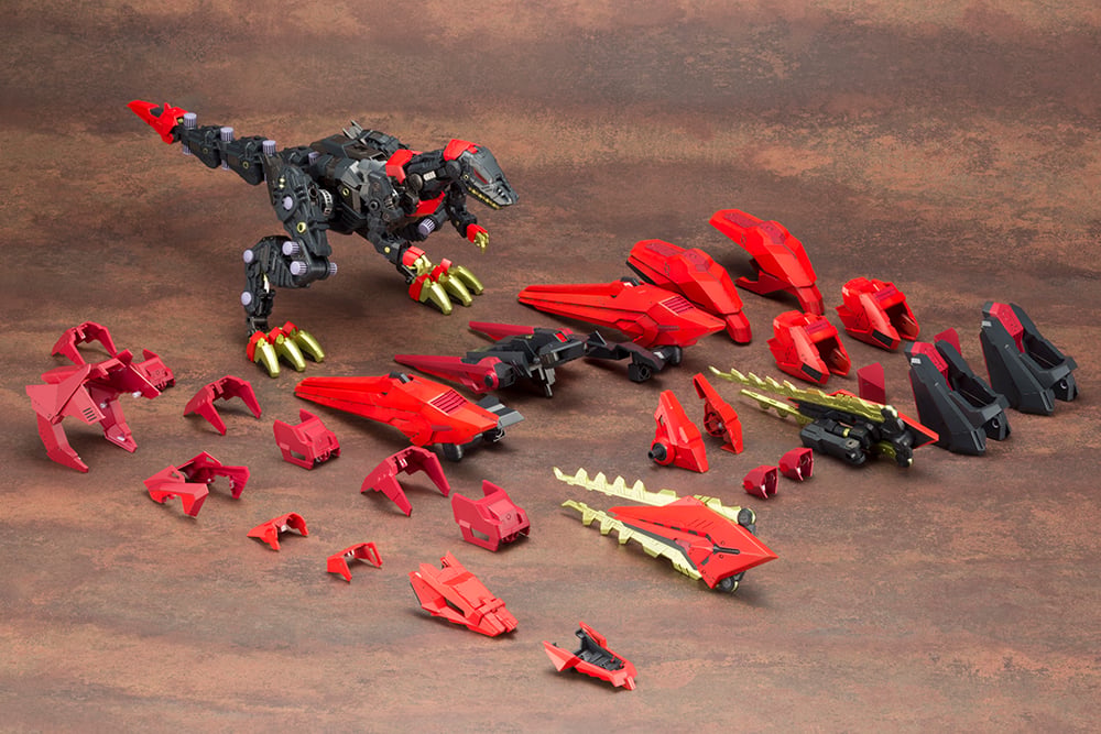 Zoids Highend Master Model EZ-049 Sturm Tyrann 1/72 Scale Model Kit (Reissue) Gallery Image 17