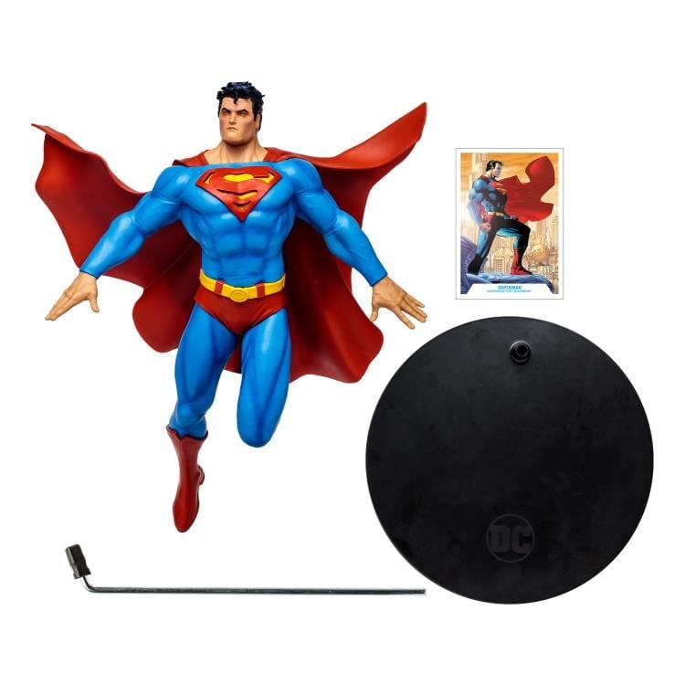 Superman For Tomorrow DC Multiverse Superman Statue Gallery Image 9
