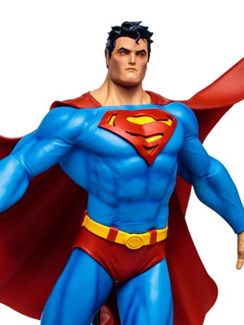 Superman For Tomorrow DC Multiverse Superman Statue Gallery Image 2