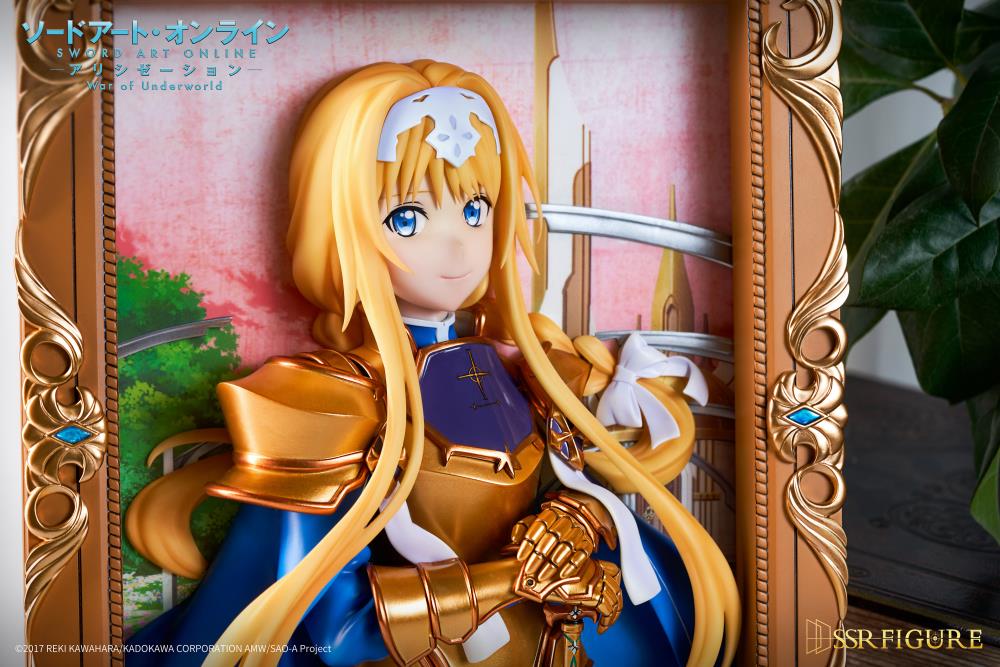 Sword Art Online: Alicization SSR Figure Alice Zuberg 3D Art Frame