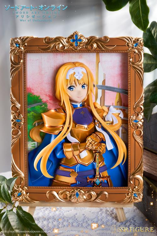 Sword Art Online: Alicization SSR Figure Alice Zuberg 3D Art Frame