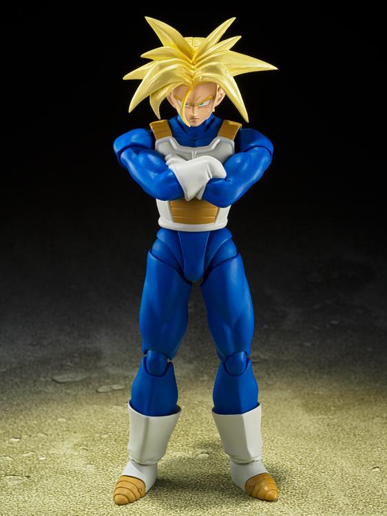 Dragon Ball Z S.H.Figuarts Super Saiyan Trunks (Latent Power) Action Figure Gallery Image 8
