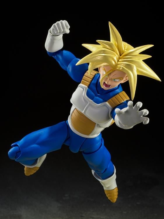 Dragon Ball Z S.H.Figuarts Super Saiyan Trunks (Latent Power) Action Figure Gallery Image 5