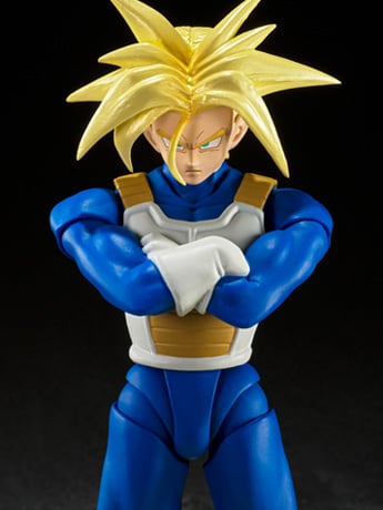 Dragon Ball Z S.H.Figuarts Super Saiyan Trunks (Latent Power) Action Figure Gallery Image 2