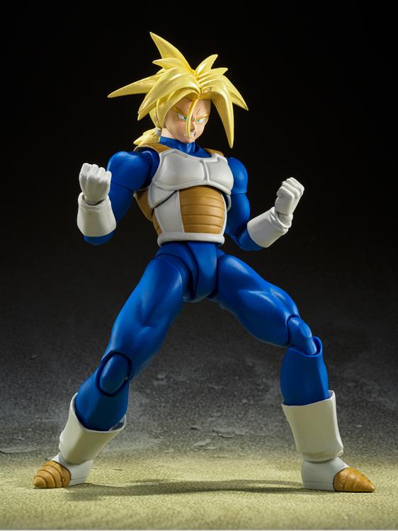 Dragon Ball Z S.H.Figuarts Super Saiyan Trunks (Latent Power) Action Figure Gallery Image 4