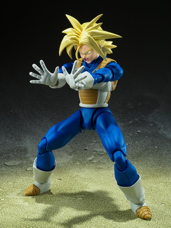 Dragon Ball Z S.H.Figuarts Super Saiyan Trunks (Latent Power) Action Figure Gallery Image 3