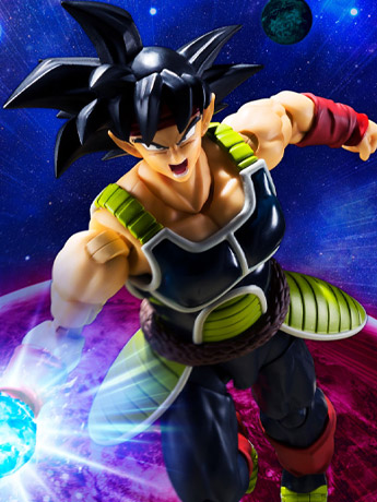 Dragon Ball Z S.H.Figuarts Bardock Action Figure (Reissue) Gallery Image 2