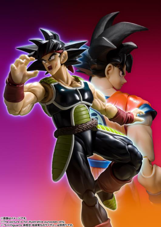 Dragon Ball Z S.H.Figuarts Bardock Action Figure (Reissue) Gallery Image 14