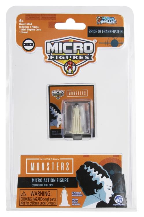 Universal Monsters World's Smallest Bride of Frankenstein Micro Action Figure Gallery Image 3
