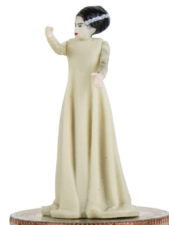 Universal Monsters World's Smallest Bride of Frankenstein Micro Action Figure Gallery Image 2