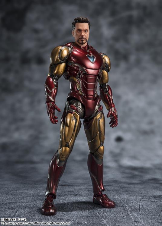 Avengers: Endgame S.H.Figuarts Iron Man Mk 85 (Five Years Later) Action Figure Gallery Image 3