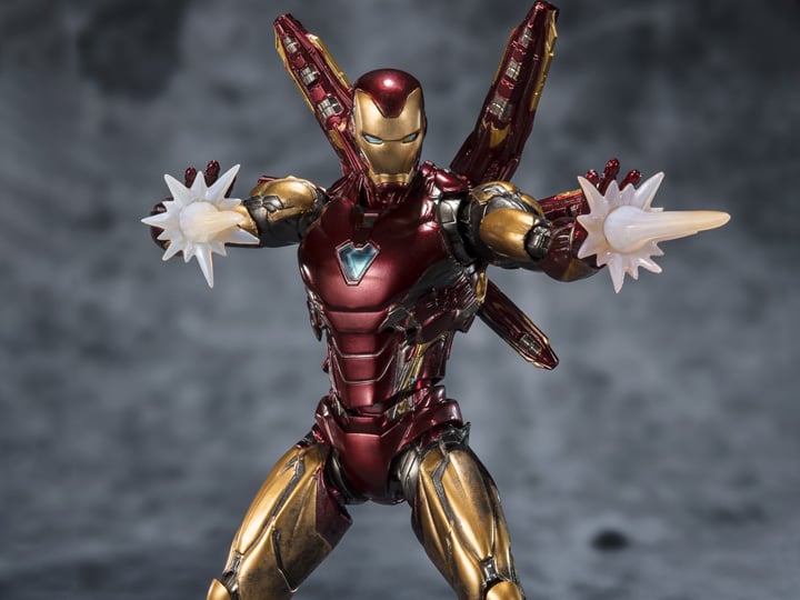 Avengers: Endgame S.H.Figuarts Iron Man Mk 85 (Five Years Later) Action Figure Gallery Image 1