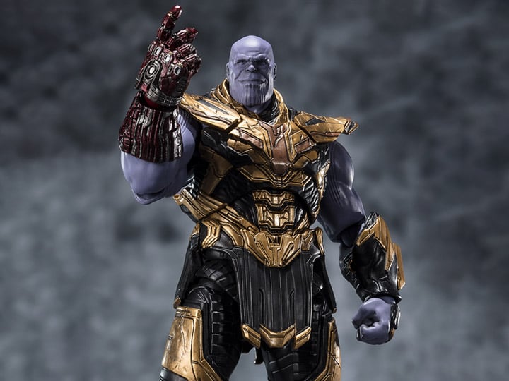 Avengers: Endgame S.H.Figuarts Thanos (Five Years Later) Action Figure Gallery Image 1