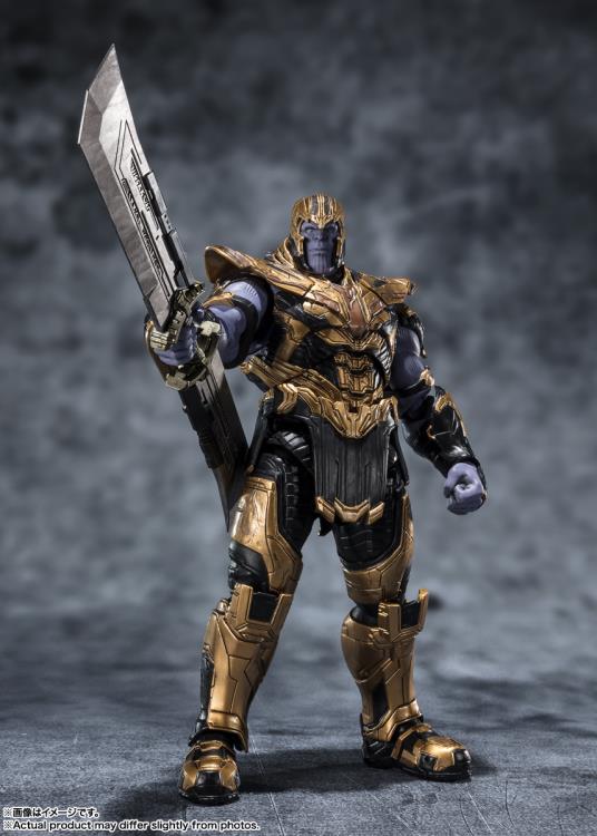 Avengers: Endgame S.H.Figuarts Thanos (Five Years Later) Action Figure Gallery Image 5