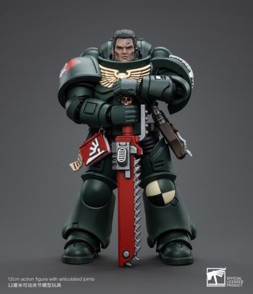 Warhammer 40k Dark Angels Intercessors Brother Asharr 1/18 Scale Action Figure Gallery Image 3
