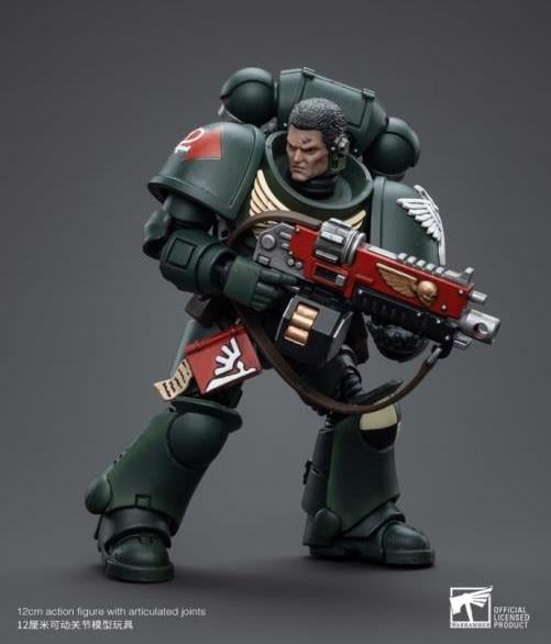 Warhammer 40k Dark Angels Intercessors Brother Asharr 1/18 Scale Action Figure Gallery Image 8