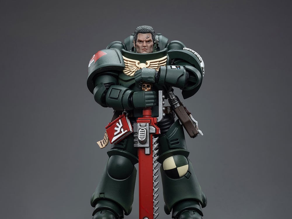 Warhammer 40k Dark Angels Intercessors Brother Asharr 1/18 Scale Action Figure Gallery Image 1