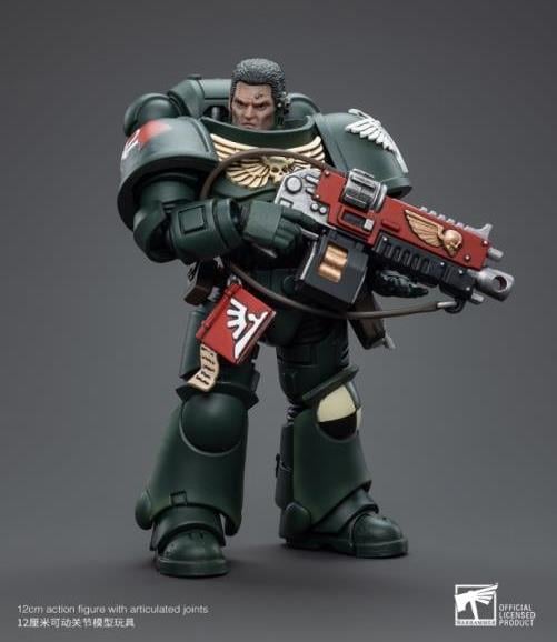 Warhammer 40k Dark Angels Intercessors Brother Asharr 1/18 Scale Action Figure Gallery Image 5