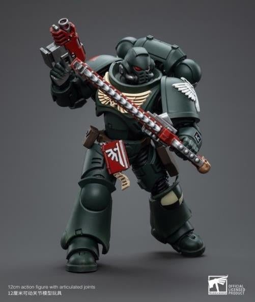 Warhammer 40k Dark Angels Intercessors Brother Asharr 1/18 Scale Action Figure Gallery Image 7