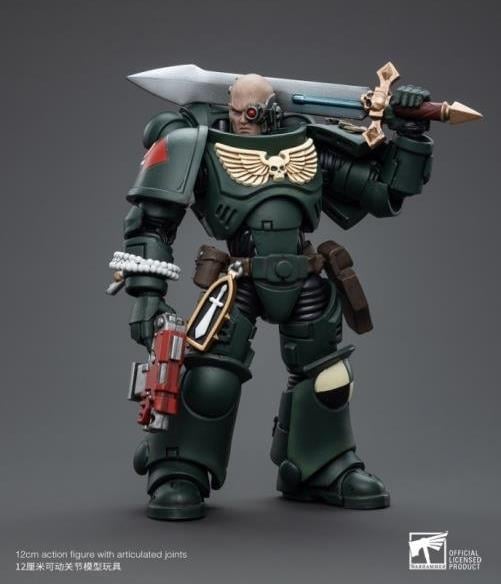 Warhammer 40k Dark Angels Intercessors Brother Nadael 1/18 Scale Action Figure Gallery Image 5