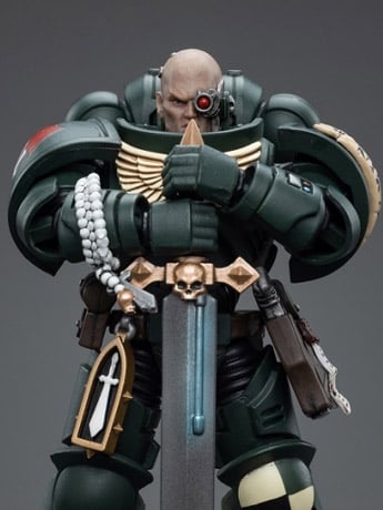Warhammer 40k Dark Angels Intercessors Brother Nadael 1/18 Scale Action Figure Gallery Image 2