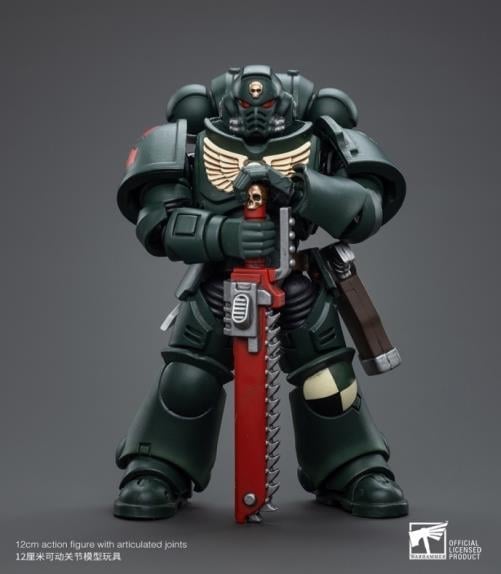 Warhammer 40k Dark Angels Intercessors Sergeant Caslan 1/18 Scale Figure Gallery Image 3