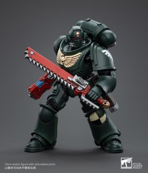 Warhammer 40k Dark Angels Intercessors Sergeant Caslan 1/18 Scale Figure Gallery Image 6