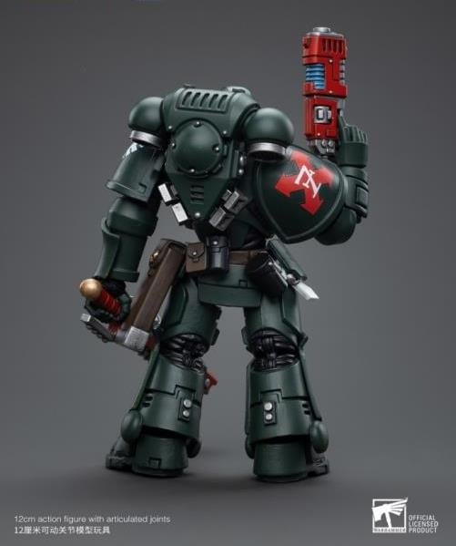 Warhammer 40k Dark Angels Intercessors Sergeant Caslan 1/18 Scale Figure Gallery Image 4