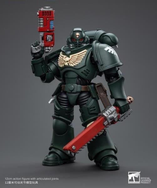 Warhammer 40k Dark Angels Intercessors Sergeant Caslan 1/18 Scale Figure Gallery Image 5