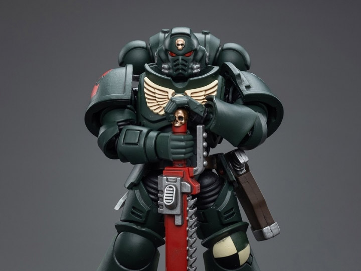 Warhammer 40k Dark Angels Intercessors Sergeant Caslan 1/18 Scale Figure Gallery Image 1