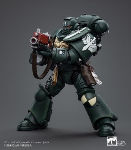 Warhammer 40k Dark Angels Intercessors Sergeant Rakiel 1/18 Scale Figure Gallery Image 6