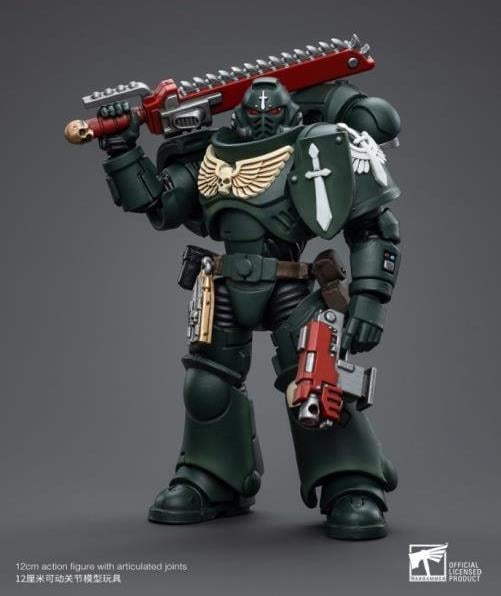 Warhammer 40k Dark Angels Intercessors Sergeant Rakiel 1/18 Scale Figure Gallery Image 5