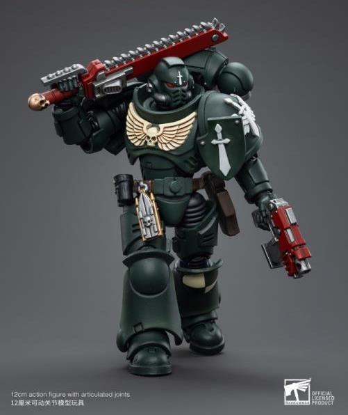 Warhammer 40k Dark Angels Intercessors Sergeant Rakiel 1/18 Scale Figure Gallery Image 9