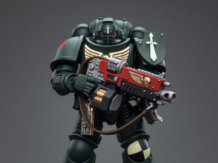 Warhammer 40k Dark Angels Intercessors Sergeant Rakiel 1/18 Scale Figure Gallery Image 1