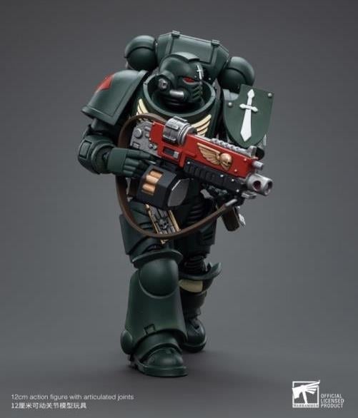 Warhammer 40k Dark Angels Intercessors Sergeant Rakiel 1/18 Scale Figure Gallery Image 7