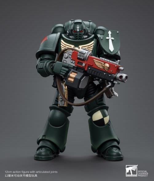 Warhammer 40k Dark Angels Intercessors Sergeant Rakiel 1/18 Scale Figure Gallery Image 3