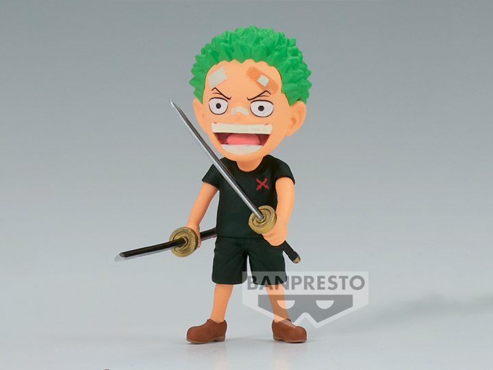 One Piece World Collectable Figure Wano Country Onigashima 10 Roronoa Zoro Gallery Image 1