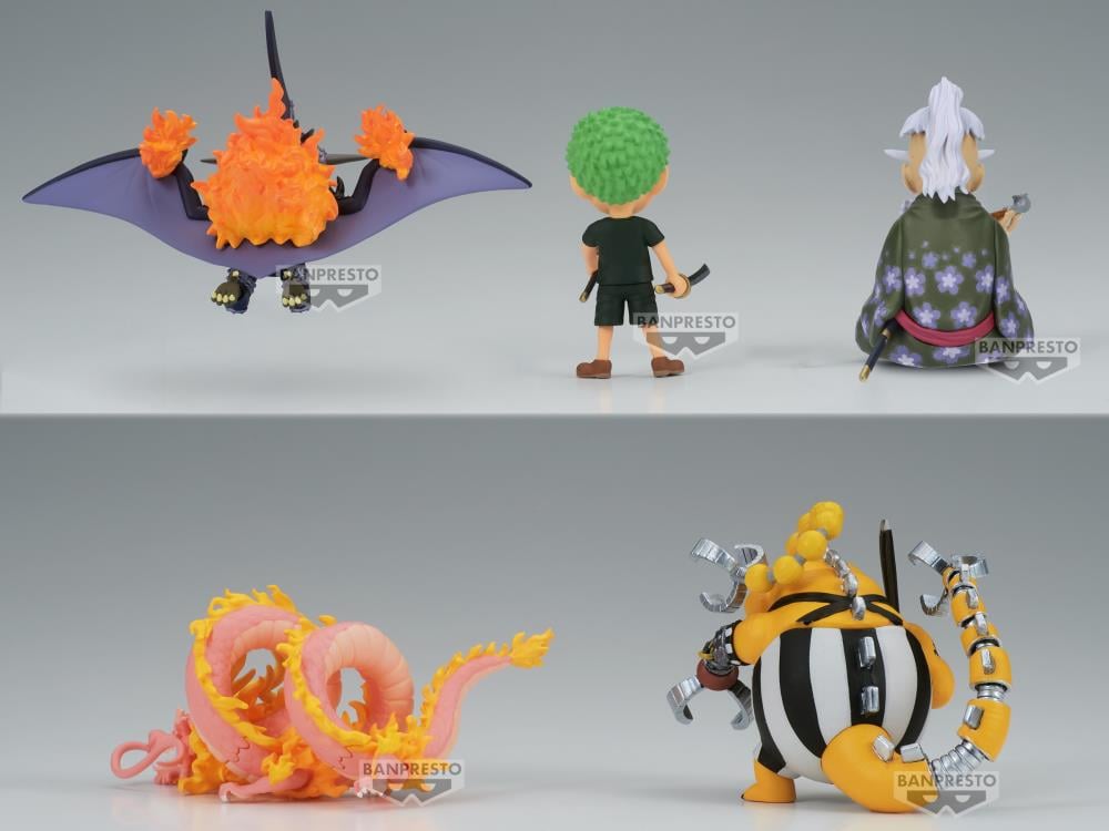 One Piece World Collectable Figure Wano Country Onigashima 10 Set of 5 Figures Gallery Image 11