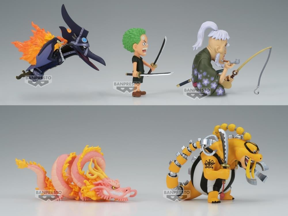 One Piece World Collectable Figure Wano Country Onigashima 10 Set of 5 Figures Gallery Image 9