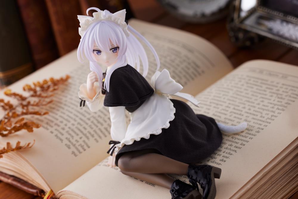 Wandering Witch: The Journey of Elaina Desktop Cute Elaina (Cat Maid Ver.) Figure Gallery Image 5