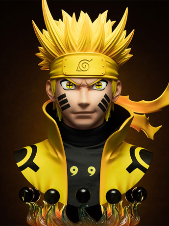 Naruto: Shippuden Naruto (Six Paths Sage Mode) 1/1 Scale Limited Edition Bust Gallery Image 2