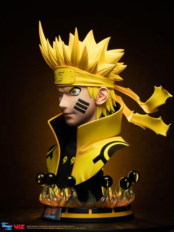 Naruto: Shippuden Naruto (Six Paths Sage Mode) 1/1 Scale Limited Edition Bust Gallery Image 5