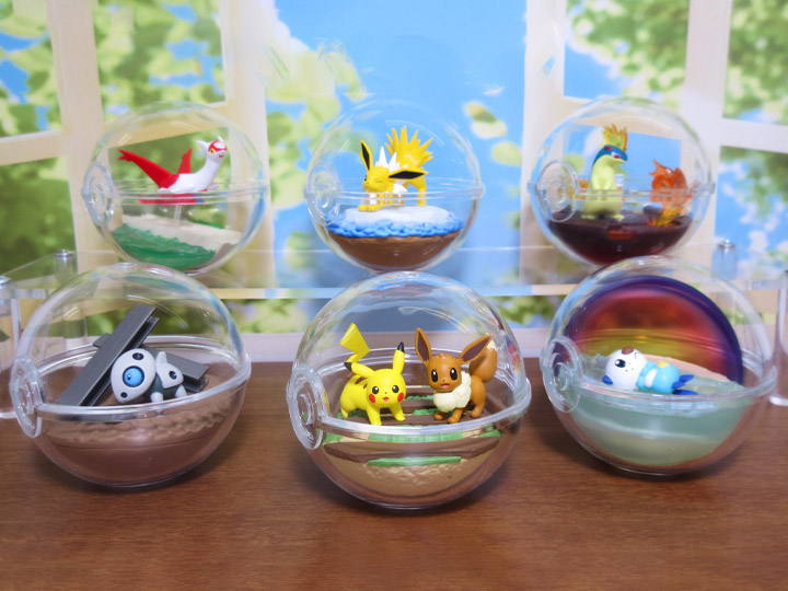 Pokemon Terrarium Collection Vol.13 Boxed Set of 6 Capsules Gallery Image 1