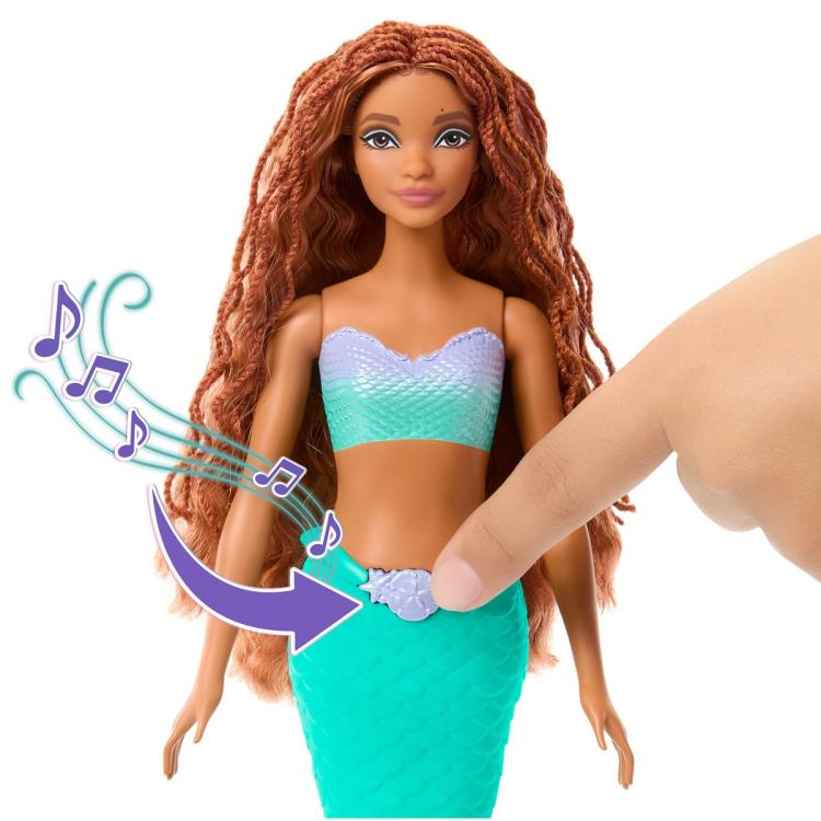 The Little Mermaid (2023) Sing & Dream Ariel Doll Gallery Image 5