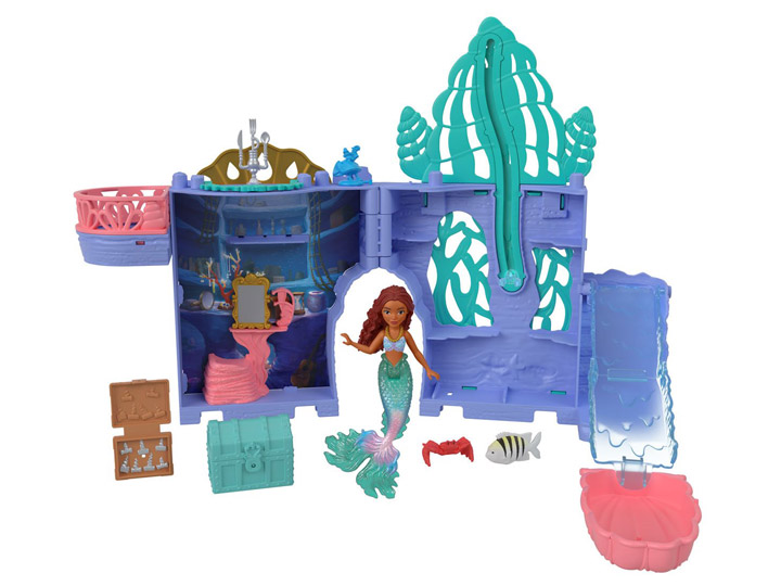 The Little Mermaid (2023) Storytime Stackers Ariel's Grotto Playset Gallery Image 1