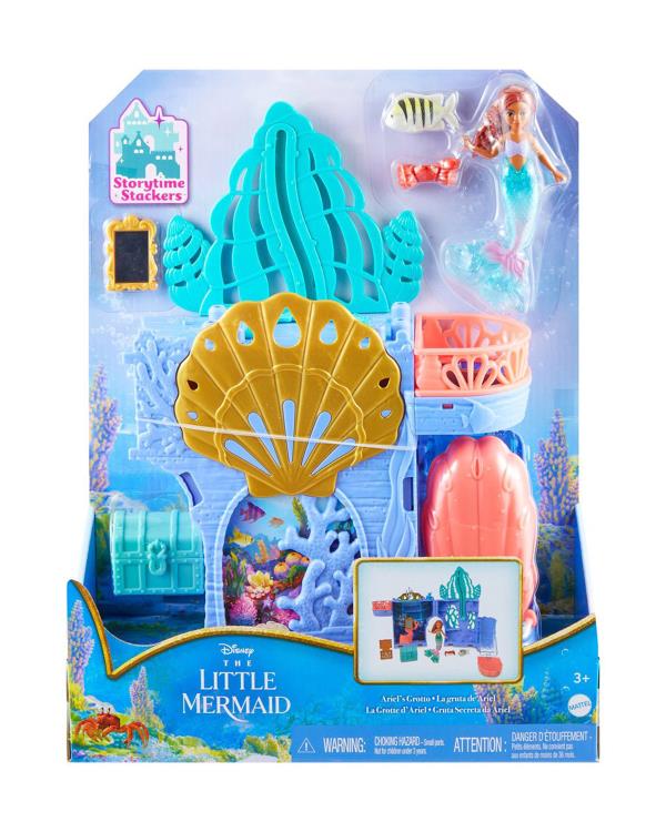 The Little Mermaid (2023) Storytime Stackers Ariel's Grotto Playset Gallery Image 9