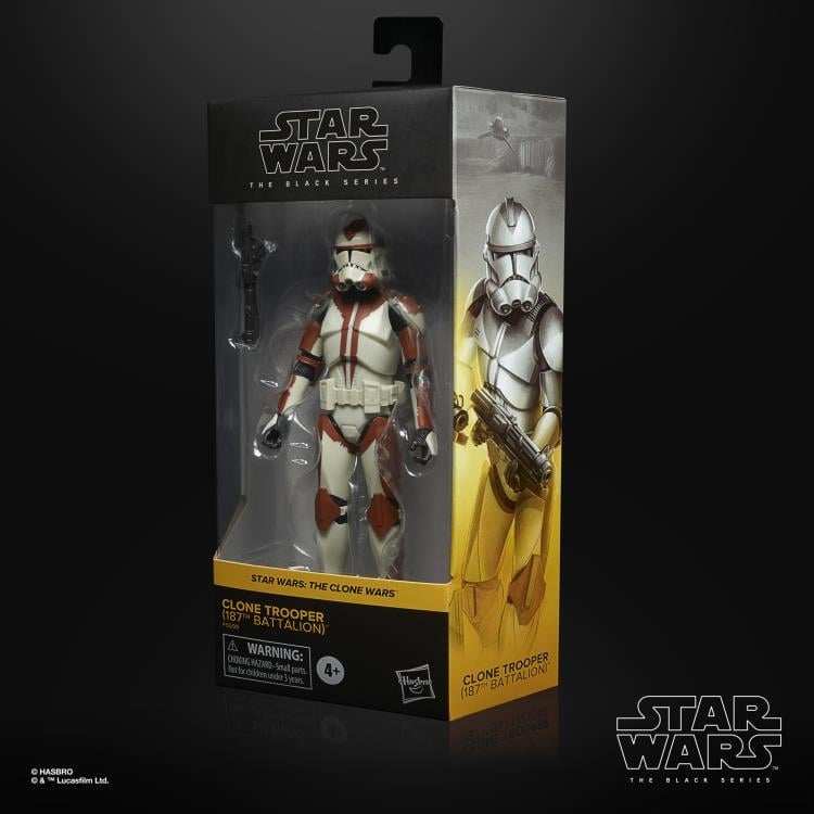 Star Wars: The Black Series 6" 187th Battalion Clone Trooper (The Clone Wars) Exclusive Gallery Image 8